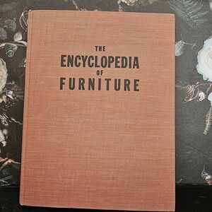 Vintage 1961 The Encyclopedia of Furniture HC Book by Joseph Aronson Decor